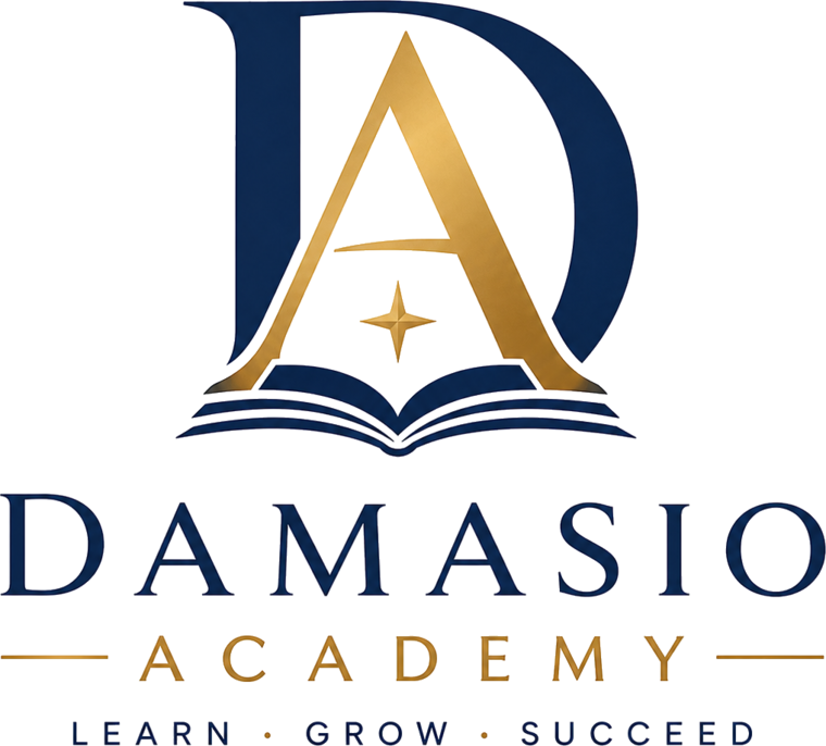 Damasio Academy — Learn · Grow · Succeed